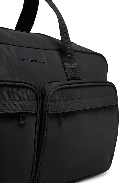 Tommy Hilfiger Tommy Hilfiger Σάκος Th Repreve Duffle AM0AM13362 Μαύρο