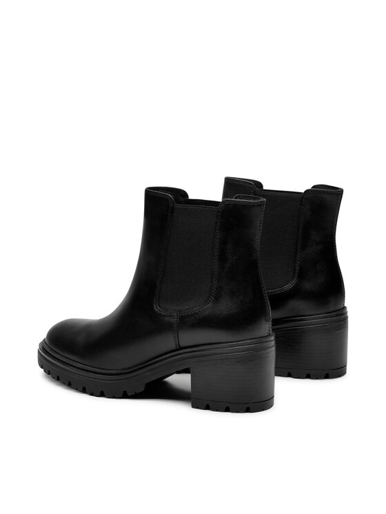 Geox Geox Škornji D Damiana E D16QCE 00043 C9999 Črna