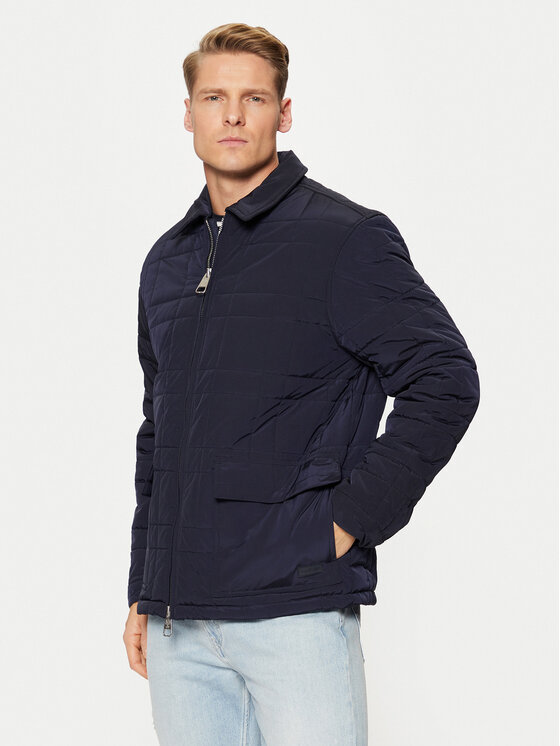 Hunter Giacca di transizione Walter HARM0004242 Blu scuro Regular Fit, taglia : XL