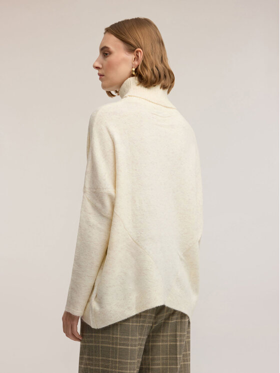 Motivi Motivi Cardigan M252E101822N011 Bianco Over Fit