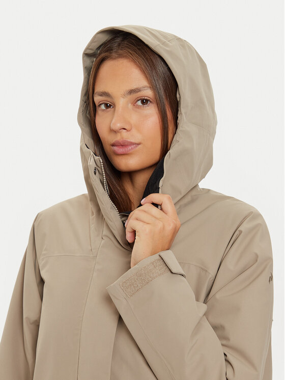 Peak Performance Peak Performance Куртка парка Treeline G79873020 Бежевий Relaxed Fit
