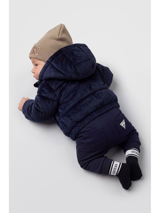 Guess Kids Guess Kids Bunda pro přechodné období 185325 Modrá Classic Fit