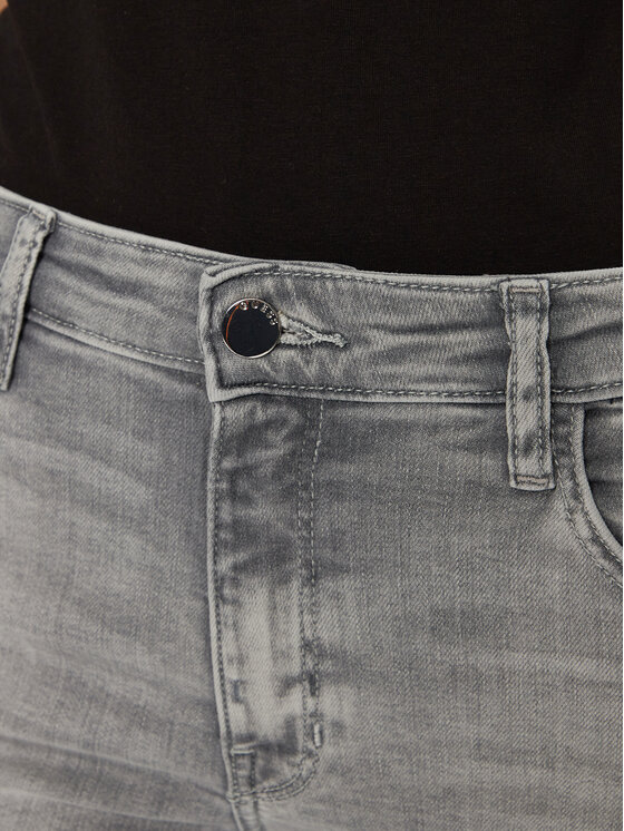 Guess Guess Jeansy W5RA15 D5L81 Szary Straight Leg