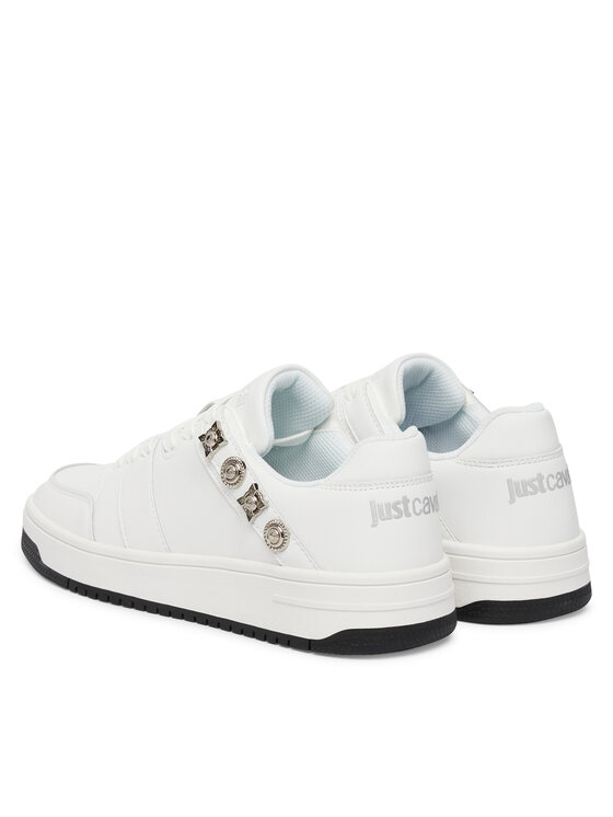 Just Cavalli Just Cavalli Sneakersy 80RA3SM4 ZPC10 Bílá