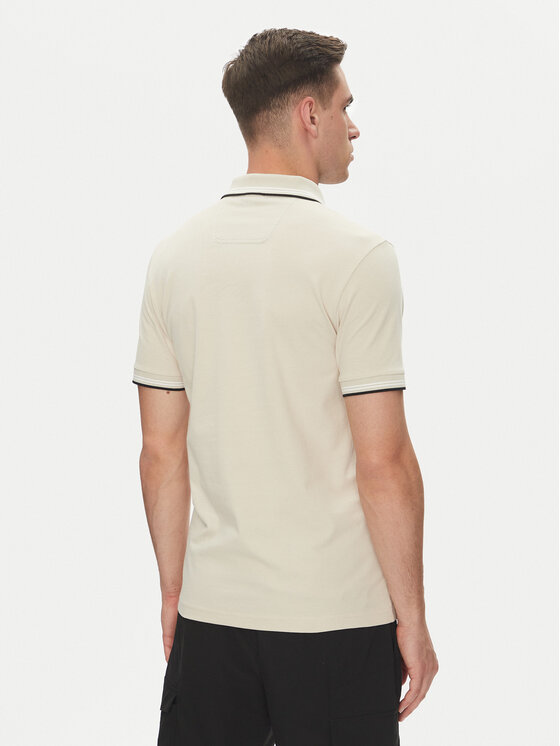 BOSS BOSS Polo särk Paul 50506193 Beež Slim Fit