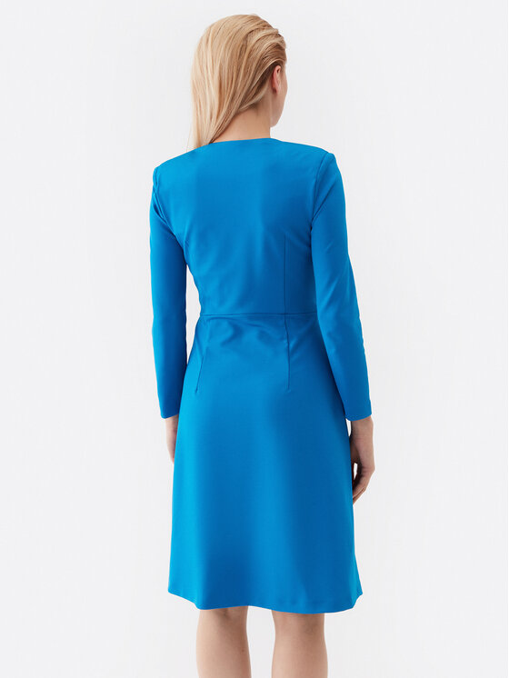 PINKO Pinko Коктейлна рокля 100943 A0HM Син Regular Fit