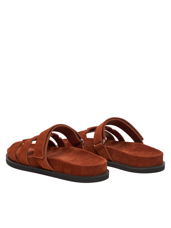 Tory Burch Tory Burch Plätud Ines Sport Slide 163481 Pruun