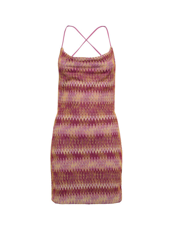 ACANFORA ACANFORA Sukienka wieczorowa SAA10335-FUX Fioletowy Regular Fit