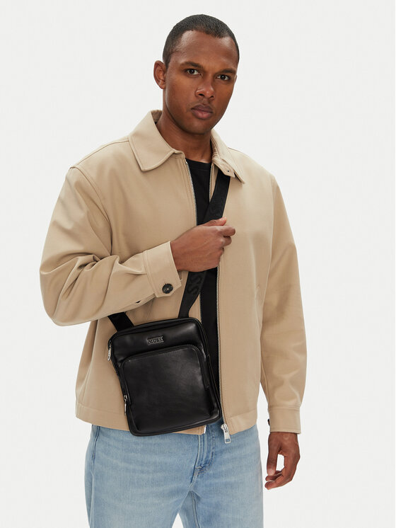 Guess Guess Мъжка чантичка HMBOCA P5323 Черен