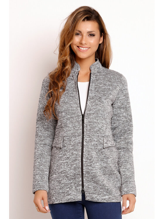 Awama Awama Felpa L032 Grigio Basic Fit