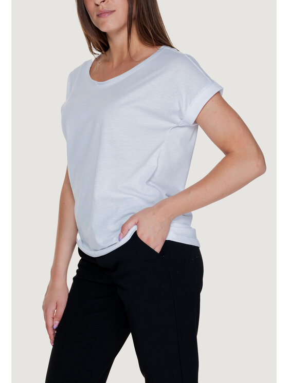 Vila Vila T-shirt VIDREAMERS NEW PURE NOOS Bianco Shirt Fit