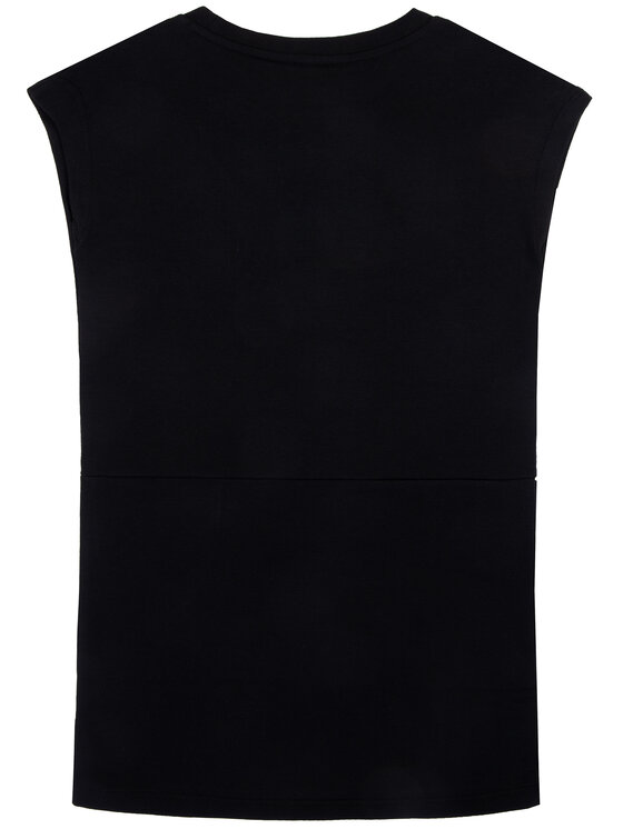 KARL LAGERFELD KARL LAGERFELD Hétköznapi ruha Z12134 D Fekete Regular Fit