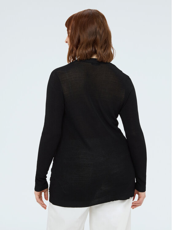 Fiorella Rubino Fiorella Rubino Cardigan M176L008451N033 Nero Regular Fit