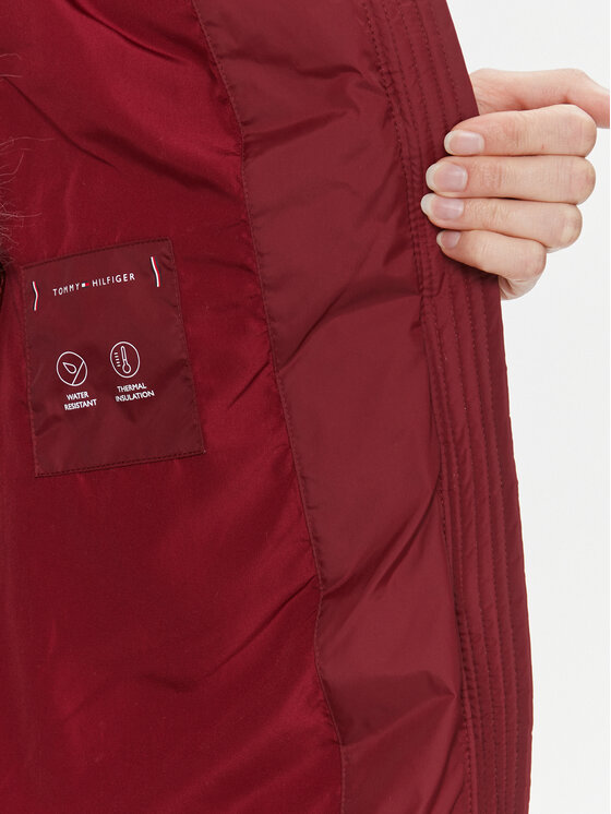 Tommy Hilfiger Tommy Hilfiger Winterjacke New York WW0WW39749 Rot Relaxed Fit