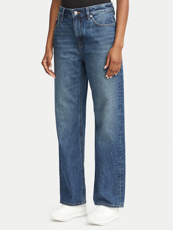 Calvin Klein Jeans Calvin Klein Jeans Jeansy 90s LV047H722G Granatowy Straight Fit