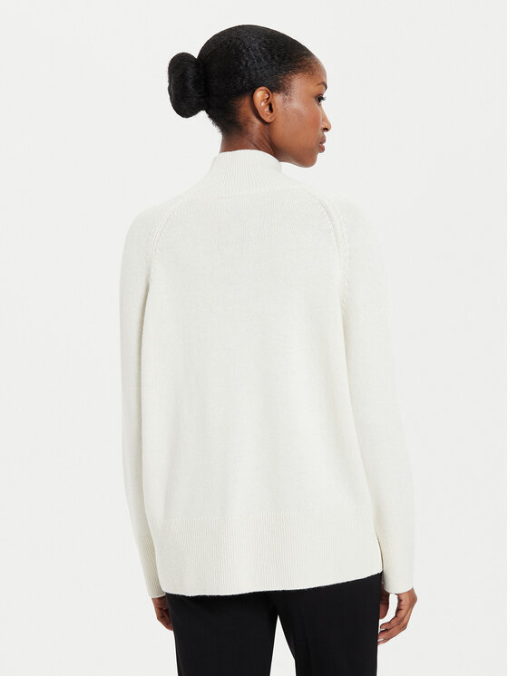 Marella Marella Dolčevita Falange 2423366184 Écru Regular Fit