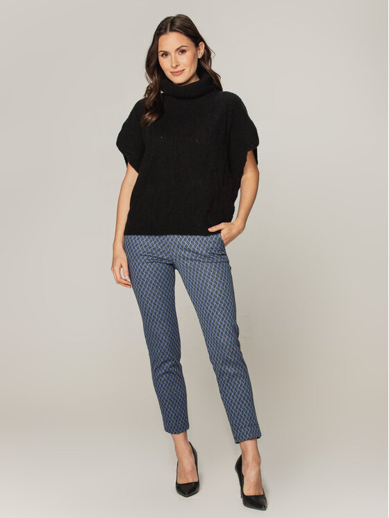 Willsoor Willsoor Sweter 66857/1 Czarny Loose Fit