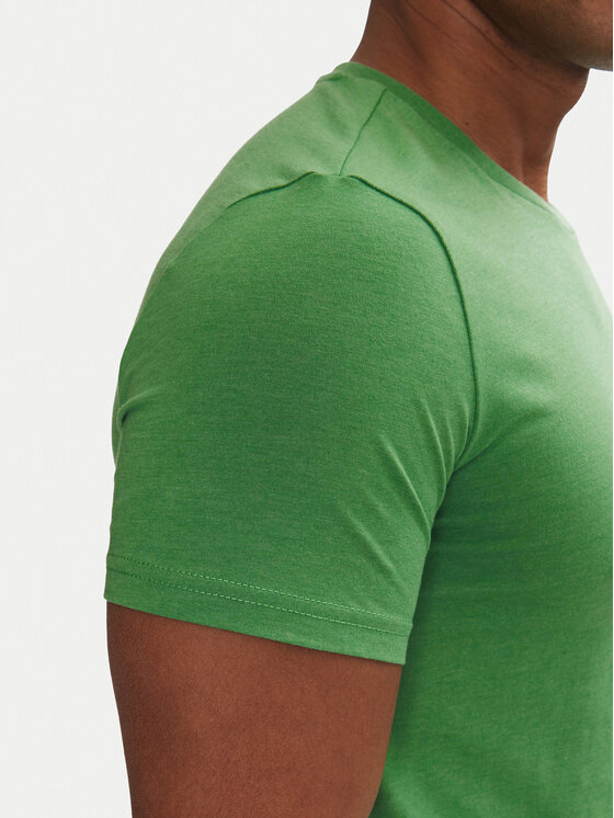 Tommy Jeans Tommy Jeans T-shirt Jaspe DM0DM20363 Verde Slim Fit