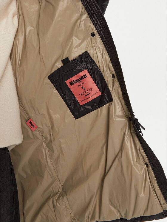Blauer Blauer Μπουφάν χειμωνιάτικο 24WBLDK02311 Μαύρο Regular Fit