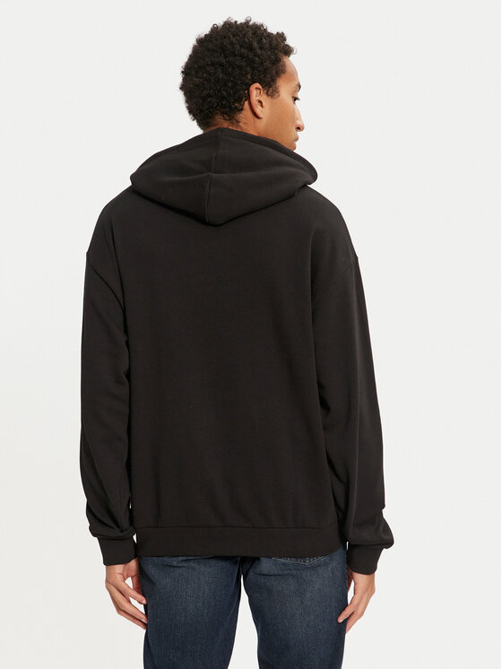 HUGO Hugo Bluză Diridood 50522119 Negru Relaxed Fit