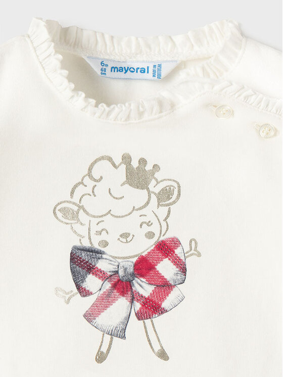 Completo maglietta e gonna 2930 Multicolore