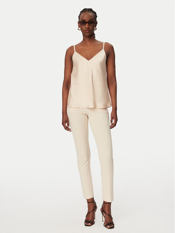 Rinascimento Rinascimento Stoffhose CFC0127865003 Beige Slim Fit