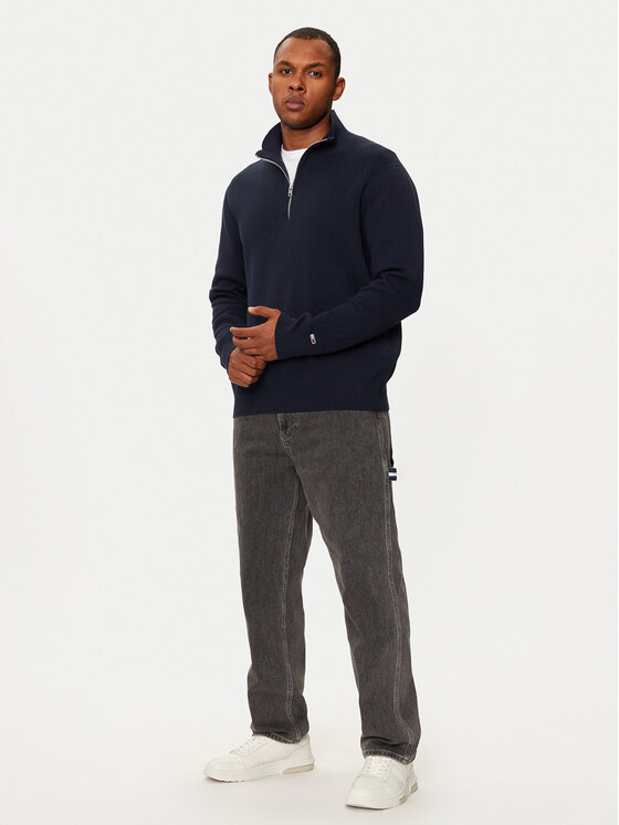 Tommy Jeans Tommy Jeans Kampsun DM0DM20596 Tumesinine Regular Fit