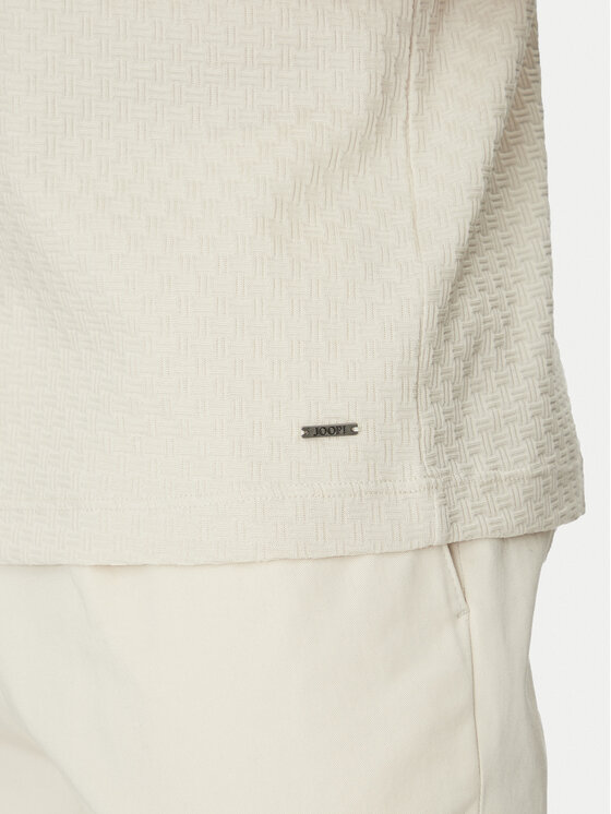 JOOP! JOOP! Polo 10018924 30044673 Beżowy Regular Fit