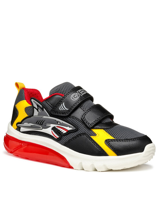 Geox Geox Sneakersy J Ciberdron J55LBB 014BU C0070 M Sivá