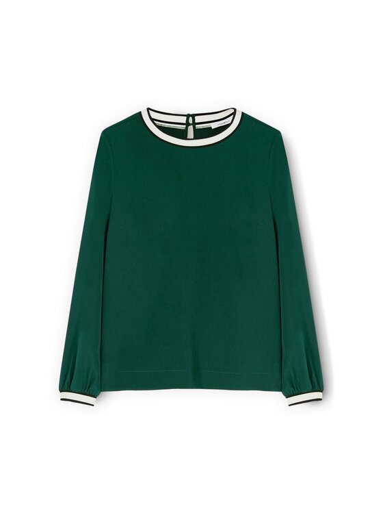 Motivi Motivi Blusa 2714Q101883N015 Verde Regular Fit