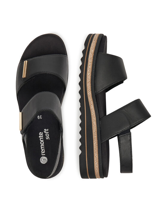 Remonte Remonte Sandales CEO-D0Q59-00 Melns