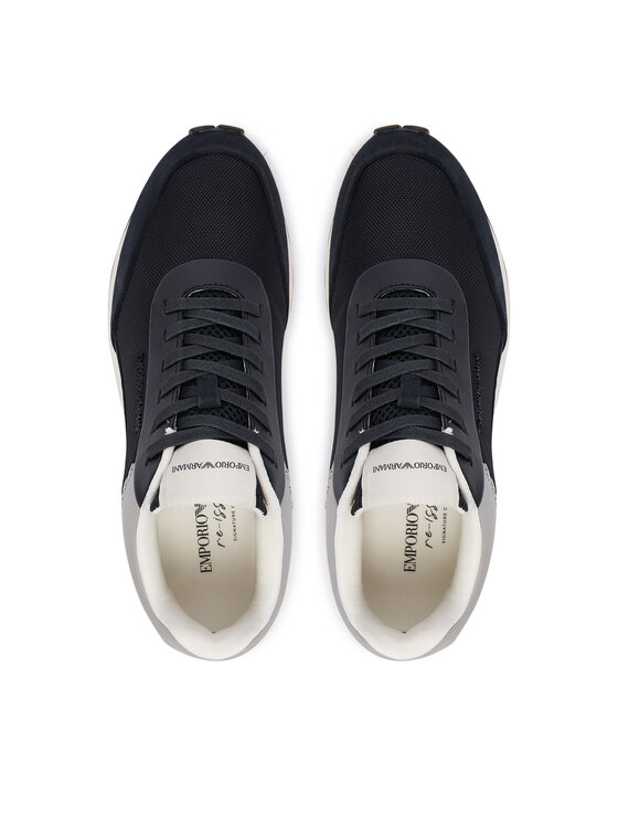 Emporio Armani Emporio Armani Sneakersy EM004839 AF24321 MB617 Tmavomodrá