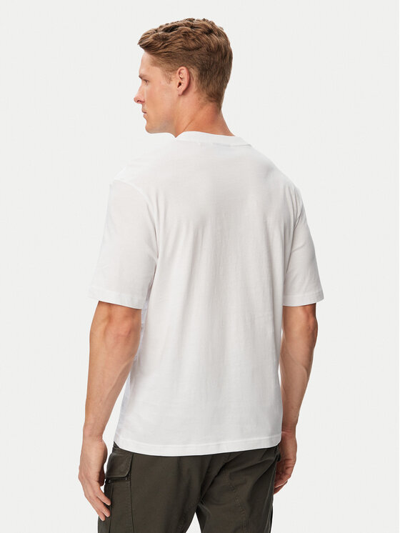 HUGO HUGO Тишърт Nerpient 50566041 Бял Regular Fit
