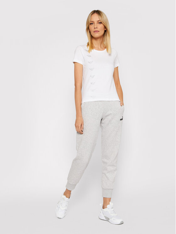 EA7 Emporio Armani EA7 Emporio Armani T-Shirt 3LTT12 TJFJZ 1100 Bílá Regular Fit