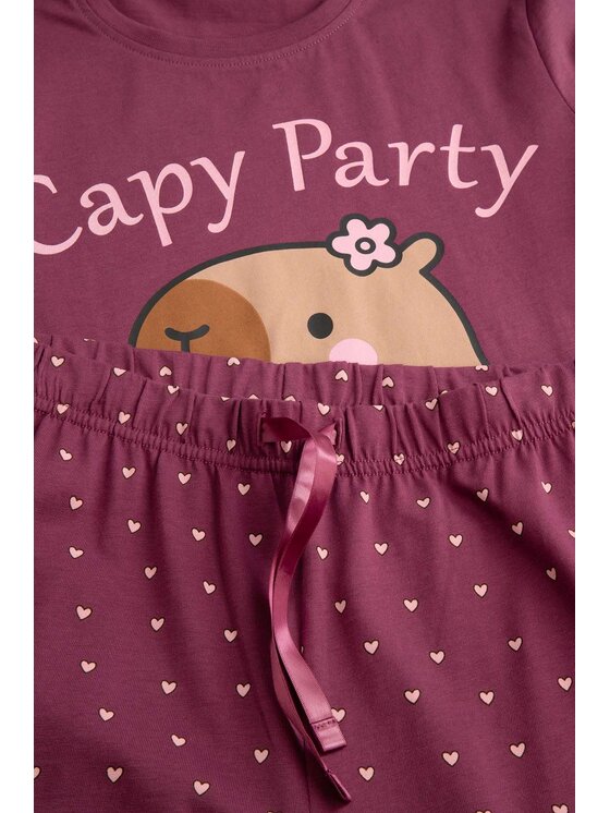Coccodrillo Coccodrillo Pyžamo ZC6448101PJS-007 Růžová Regular Fit