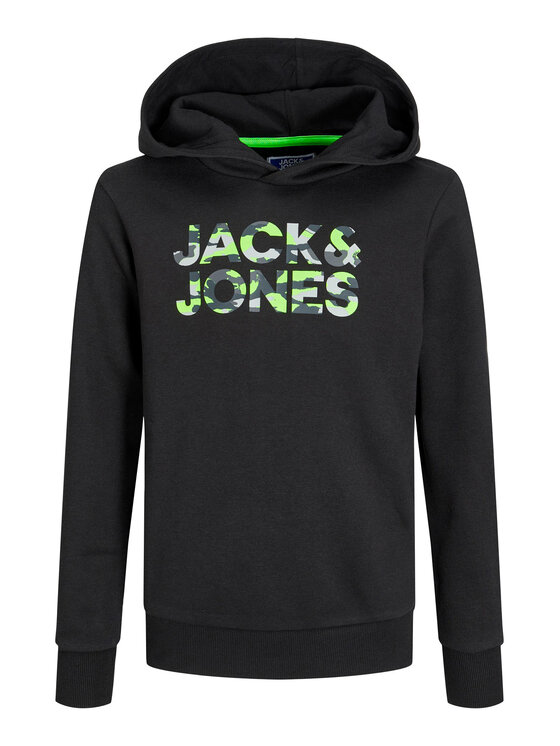 Jack&Jones Junior Jack&Jones Junior Majica dugih rukava 12237172 Crna Regular Fit