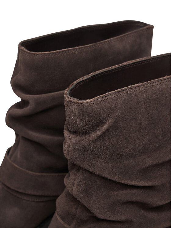 MICHAEL Michael Kors MICHAEL Michael Kors Botki Colby 40F5COFE5S Brązowy