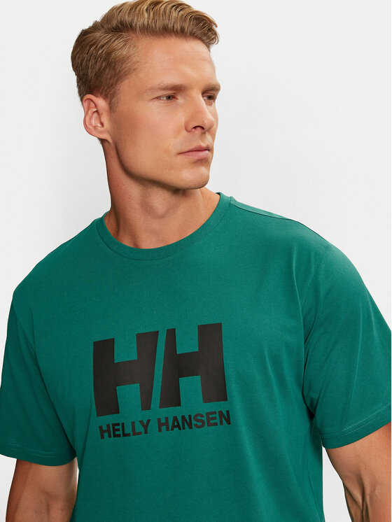 Helly Hansen Helly Hansen Футболка Logo 30396 Зелений Regular Fit