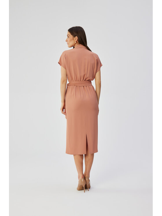 Stylove Stylove Sukienka wieczorowa S363 Różowy Comfortable Fit