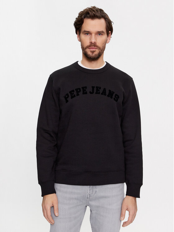 Pepe Jeans Pepe Jeans Μπλούζα Randall PM582557 Μαύρο Regular Fit
