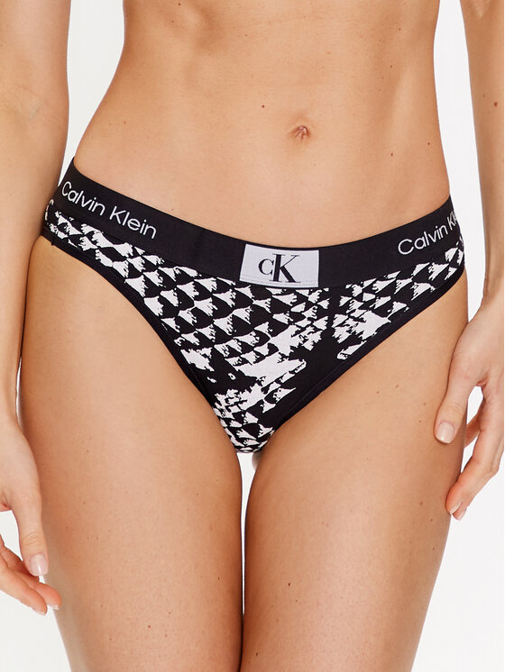 Calvin Klein Underwear Klasiskās biksītes Modern 000QF7222E Melns