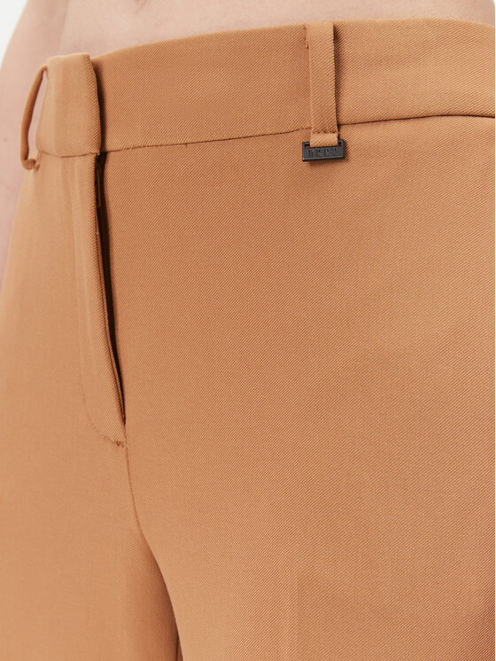 DKNY DKNY Riidest püksid UG3PX097 Pruun Regular Fit