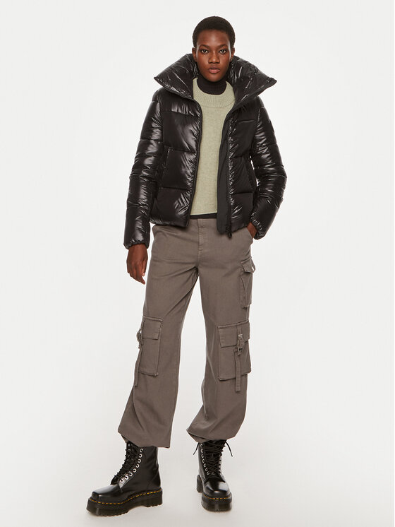 Save The Duck Save The Duck Зимно яке D39370W LUCK19 Черен Regular Fit