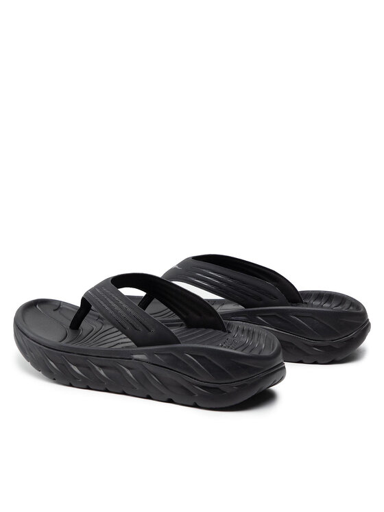Hoka Hoka Σαγιονάρες Ora Recovery Flip 1099675 Μαύρο