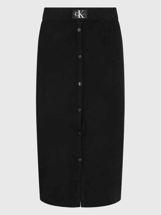 Calvin Klein Jeans Calvin Klein Jeans Gonna a matita J20J218714 Nero Slim Fit