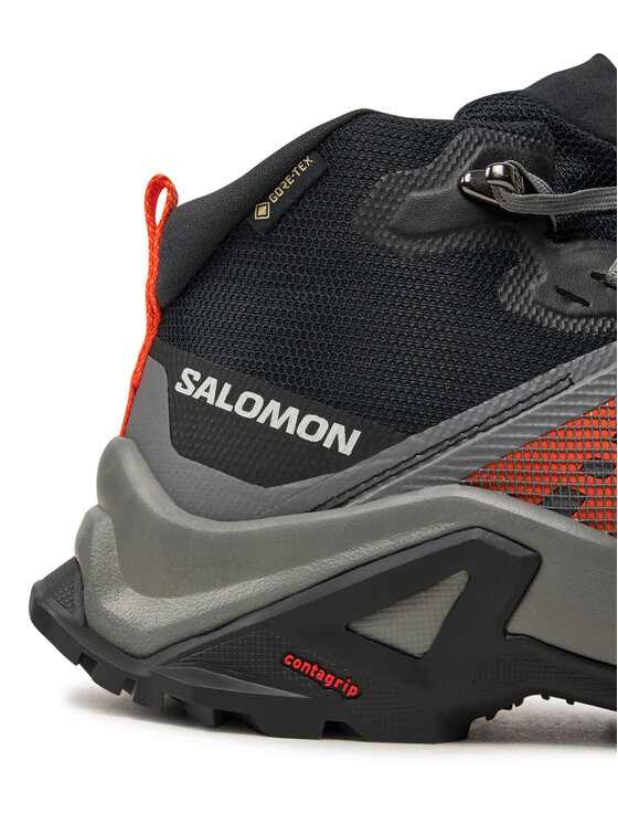 Salomon Salomon Trekking X Raise Mid Gore-Tex L47458000 Crna