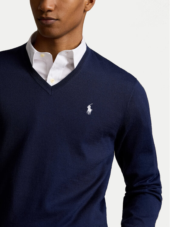 Polo Ralph Lauren Polo Ralph Lauren Pulover 710876338011 Mornarsko modra Regular Fit