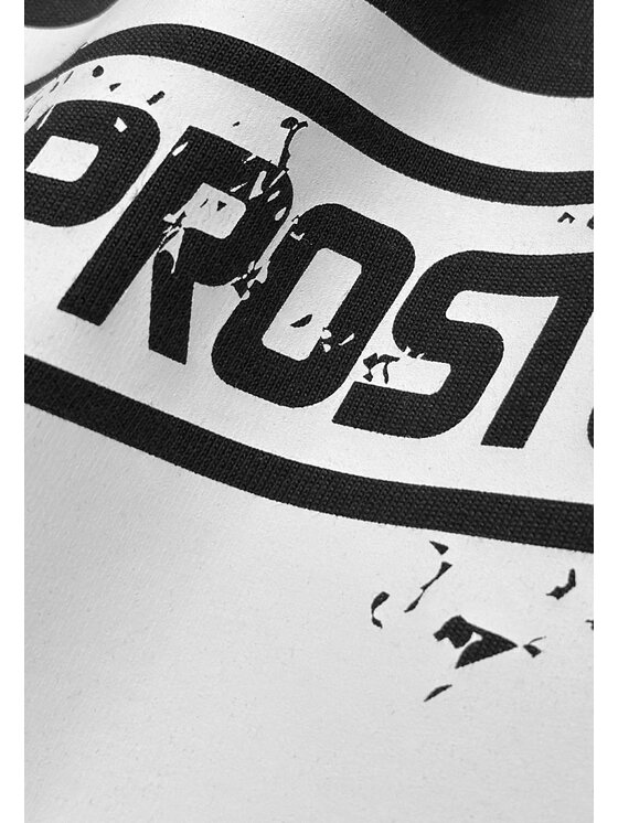 PROSTO. PROSTO. Longsleeve Splash Shield Czarny Regular Fit