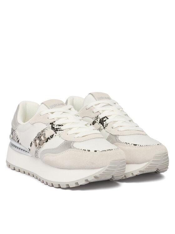 Just Cavalli Just Cavalli Sneakersy 80RA3SJ2 ZSE68 Šedá