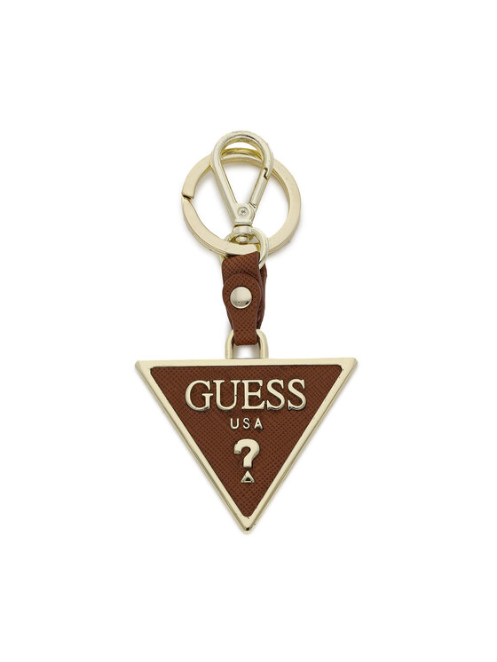 Guess Guess Piekariņš Saffiano Triangle Keyring RW7421 P2201 Brūns